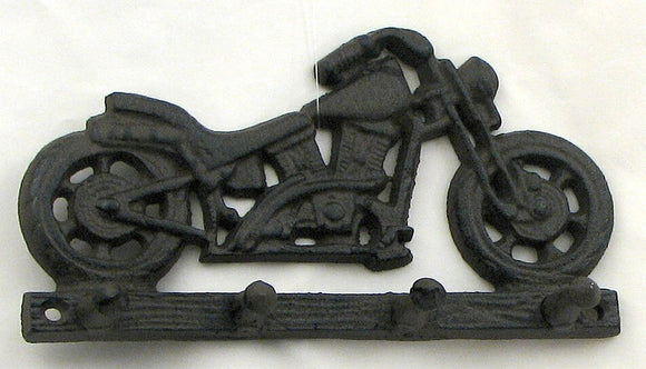 Cast Iron Motorcycle Key/ Hat/Coat Hook