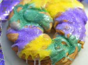 Air Fryer King Cake Recipe  Mardi Gras Specialty