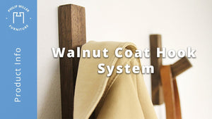 This video will show you how to install our coat hook system by Philip Miller Furniture