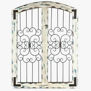 Appealing Large Wrought Iron Wall Decor