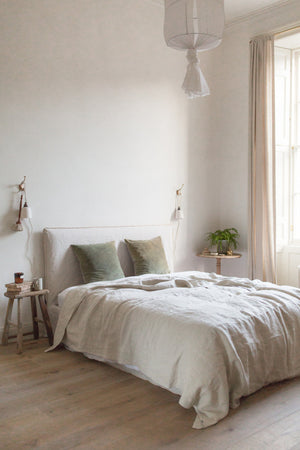 Steal This Look: A Hushed Bedroom in Calming Colors