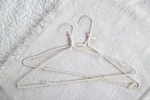 $10 and a Day: Justine’s DIY Closet Makeover, Fabric-Wrapped Hangers Included