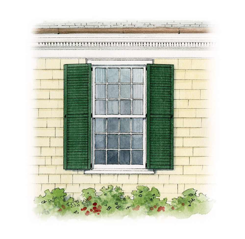 Repairing Exterior Wood Shutters – Vibrynt