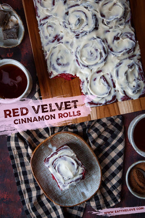 Red Velvet Cinnamon Rolls