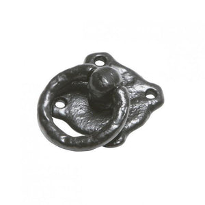 Antique Black Iron Drop Cabinet Handle · Kirkpatrick 1192 ·