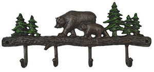 Lulu Decor, Cast Iron Bear Key Holder and Coat Hook (Bear Hook)