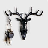 Creative Deer Head Decoration Key Hook