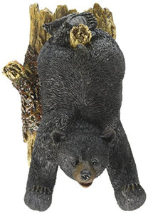 Bear Design Wall Mounted Hook Key Holder Stand Hanger Home Decor Gift (Bear Upside Down)