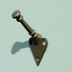 Arts and Crafts style Antique Iron Coat Hook