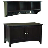 Canterbury Court Coat Hook and Cabinet Bench Set