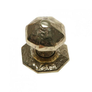 Antique Black Iron Octagon Centre Door Knob · Kirkpatrick 3064 ·