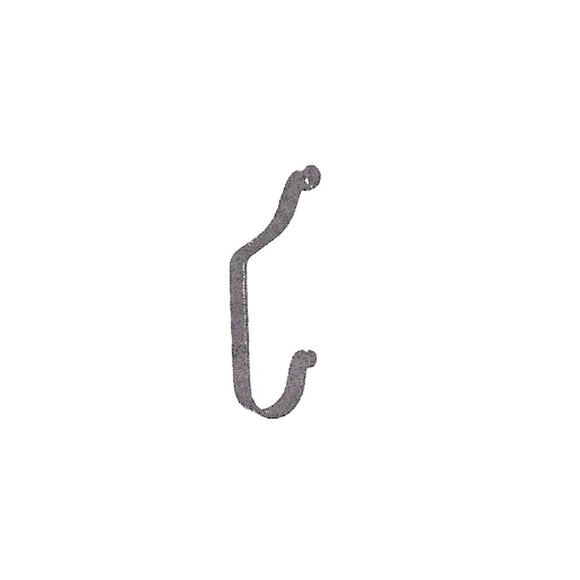 Small Forged Coat Hook - Wrought Iron