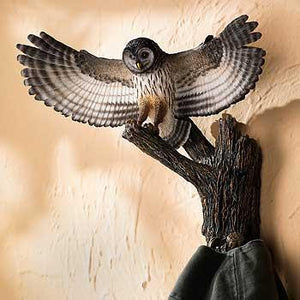 Barred Owl Wall Sculpture