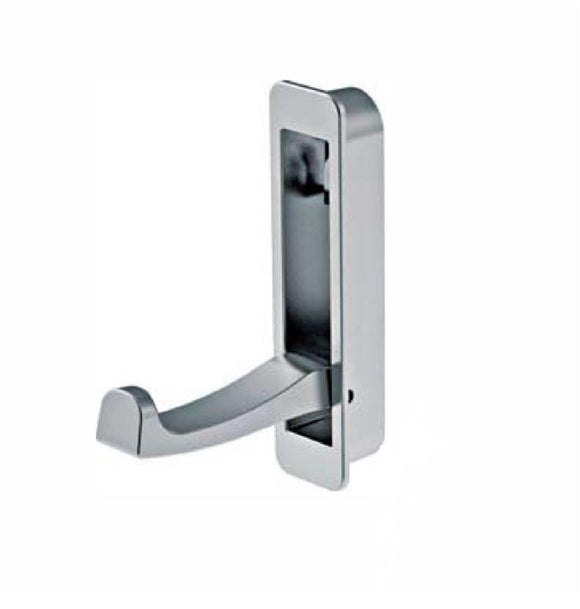 Recessed Folding Coat Hook Height 80mm - S/S Effect