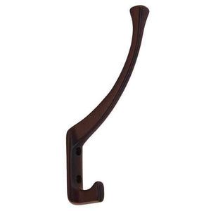 Mission Style Coat Hook in Oil Rubbed Bronze Finish  HK-136